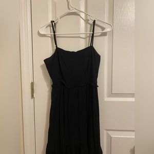 Small black flowy dress from forever 21 only used once for a birthday